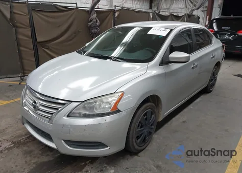2013 Nissan Sentra Sv из США, поврежденный, VIN 1N4AB7APXDN904763